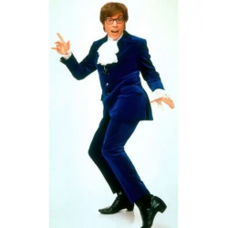Austin Powers Blue Suit